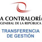INFORMACIÓN DE LA TRANSFERENCIA DE GESTIÓN