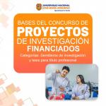 BASES DEL  CONCURSO DE PROYECTOS DE INVESTIGACIÓN FINANCIADOS