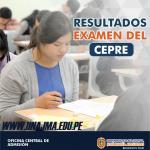 RESULTADOS EXAMEN DEL CEPRE 2024-I